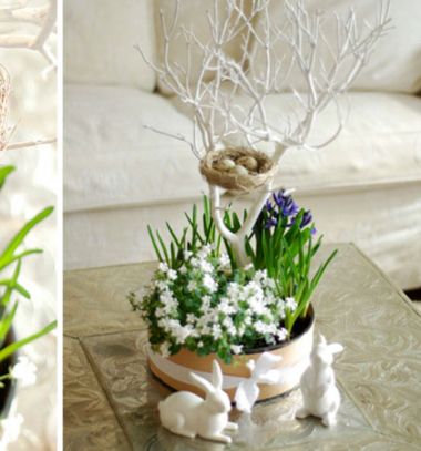 Vytvořte si jarní dekorace na Váš stůl – 25+ nádherných inspirací
