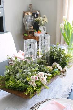 Vytvořte si jarní dekorace na Váš stůl – 25+ nádherných inspirací