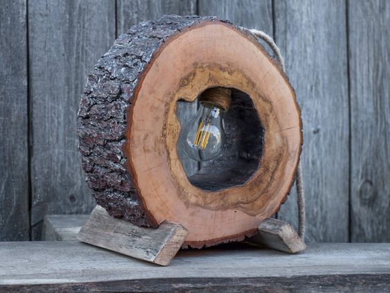 Přineste si kus přírody až k vám domů: 25+ nápadů na využití odřezku z kmene stromu