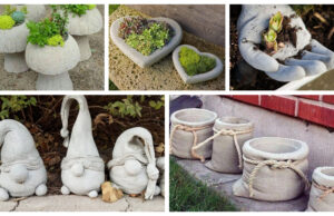 Vytvořte si úžasné dekorace na zahradu pomocí betonové směsy: Perfektní nápady, které Vám ušetří stovky korun!
