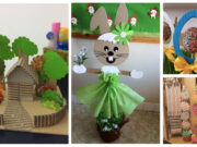 Stačí Vám jen karton a nůžky – Úžasné nápady na krásné jarní dekorace, které si děti zamilují!