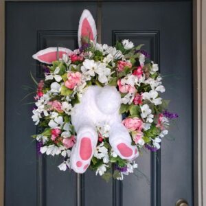 17+ Krásných velikonočních věnců na Vaše dveře či stěny: Inspirace pro všechny!