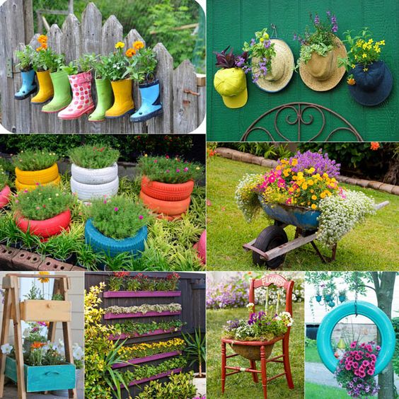 Vytvořte si krásné a levné dekorace na Vaší zahradu – 25+ inspirací