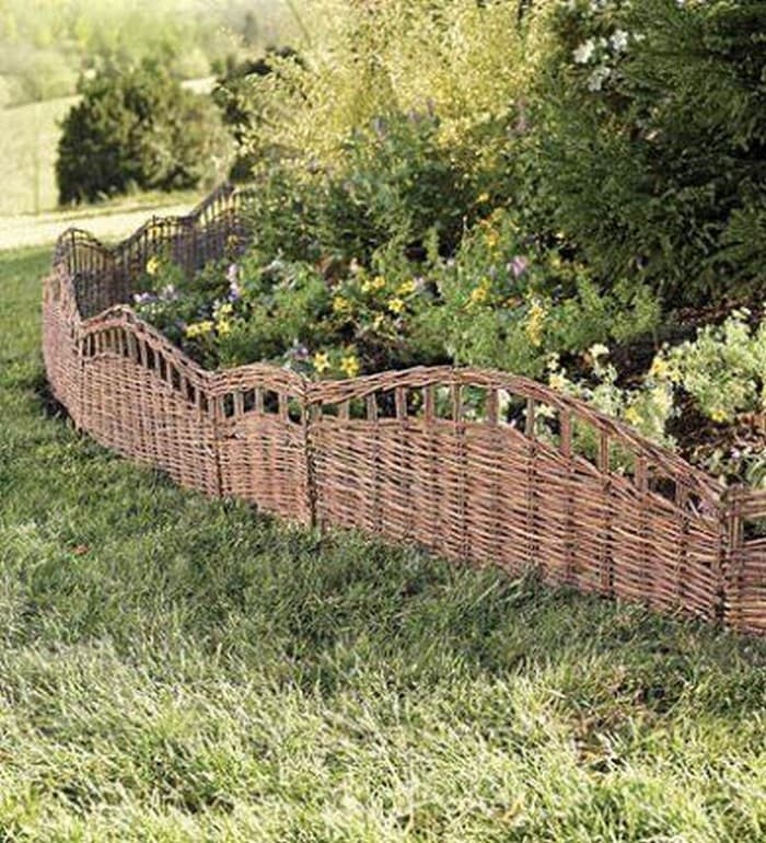Vytvořte si přírodní originální plot pomocí proutí – 20+ zahradních inspirací