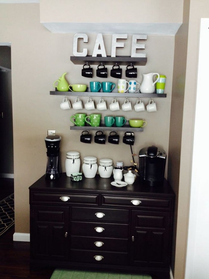 Nápady pro milovníky kávy: Navrhněte si vlastní coffee koutek do Vašeho domova!