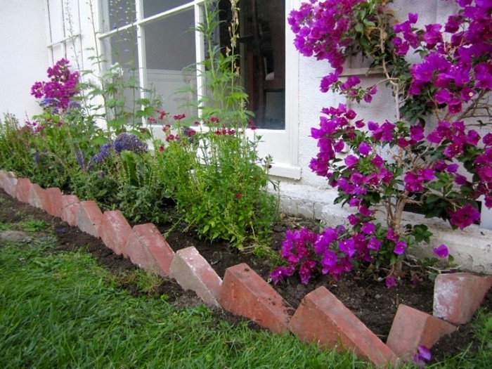 Vylepšete si zahradu pomocí starých cihel – 20+ inspirací, které Vás okouzlí