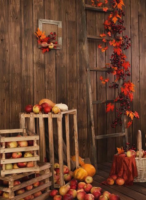 Skvělé nápady na využití obyčejného žebříku k podzimní výzdobě!
