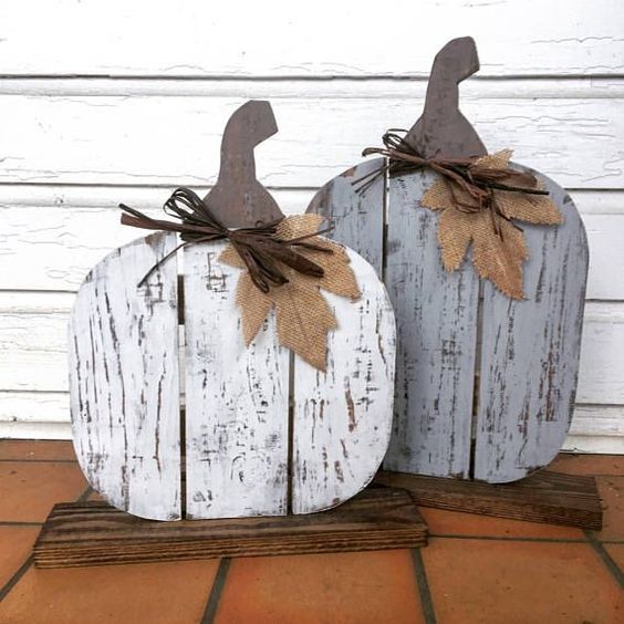 Nápadité podzimní dekorace vyrobené z kousků dřeva: Jednoduché nápady pro Vás!