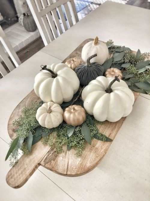 Podzimní inspirace na dekorační dýně s jednoduchým návodem k výrobě!