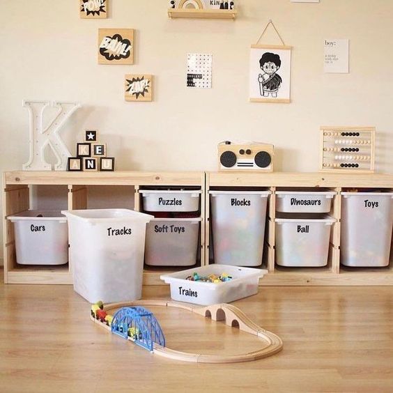 Skvělé organizační nápady na udržení pořádku v dětském pokoji: Každá hračka má své místo!