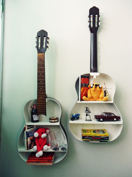 Využijte starou a nevyužitou kytaru tímto originálním způsobem – Prima inspirace