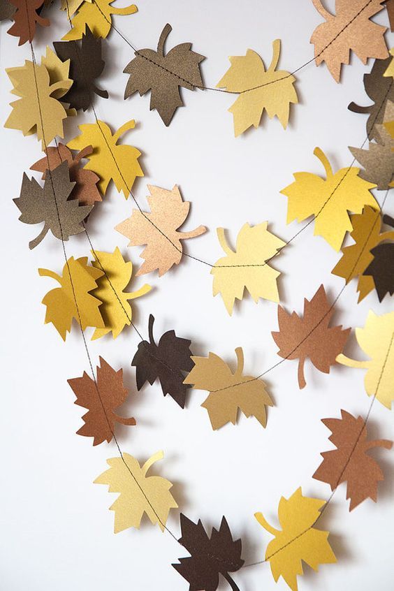 Podzimní dekorace na provázku: Vyzdobte svůj domov s ozdobnou girlandou!