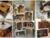 Staré dřevěné bedny nevyhazujte! 30+ skvělých nápadů, jak využít dřevěné boxy jako doplňky do domácnosti!