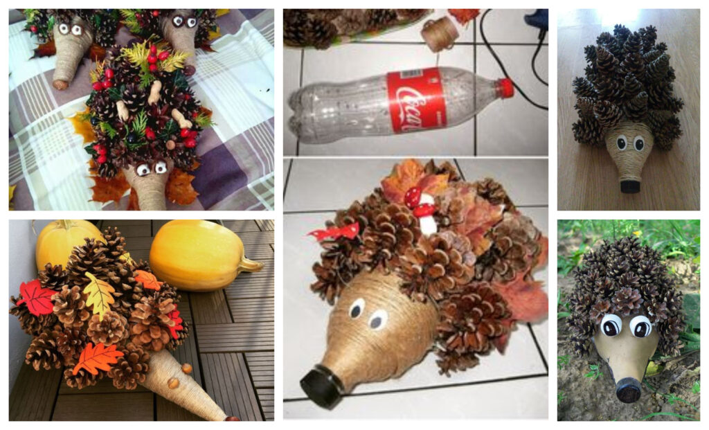 Stačí Vám jen plastová láhev a šišky: 24+ kouzelných podzimních nápadů pro Vás i děti!