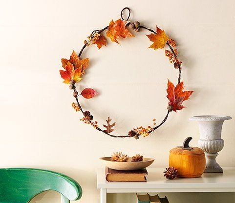 Podzimní nápady na dekorace, které nezabírají žádné místo: Stačí je jen zavěsit
