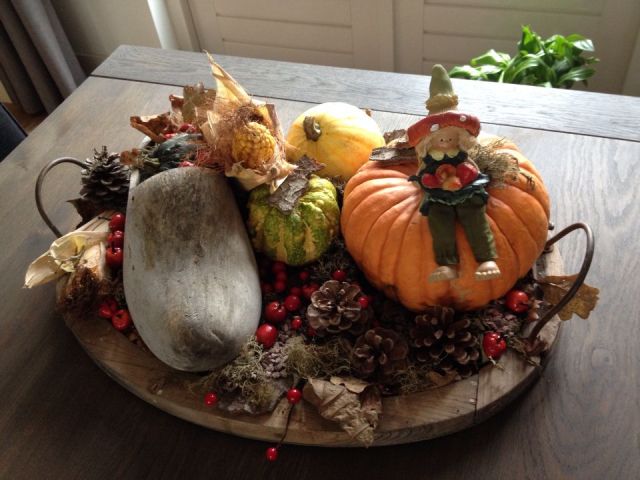 Krásné podzimní dekorace do domácnosti z přírodního materiálu