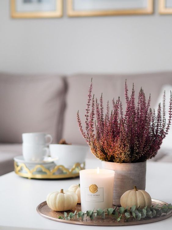 Nejkrásnější podzimní dekorace vytvořené z vřesů: Vyzdobte si interiér i exteriér