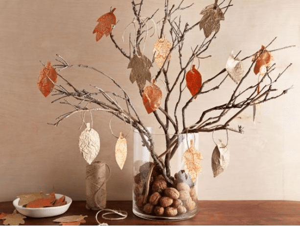 Krásné dekorace vytvořené z ořechů a ořechových skořápek – Inspirujte se