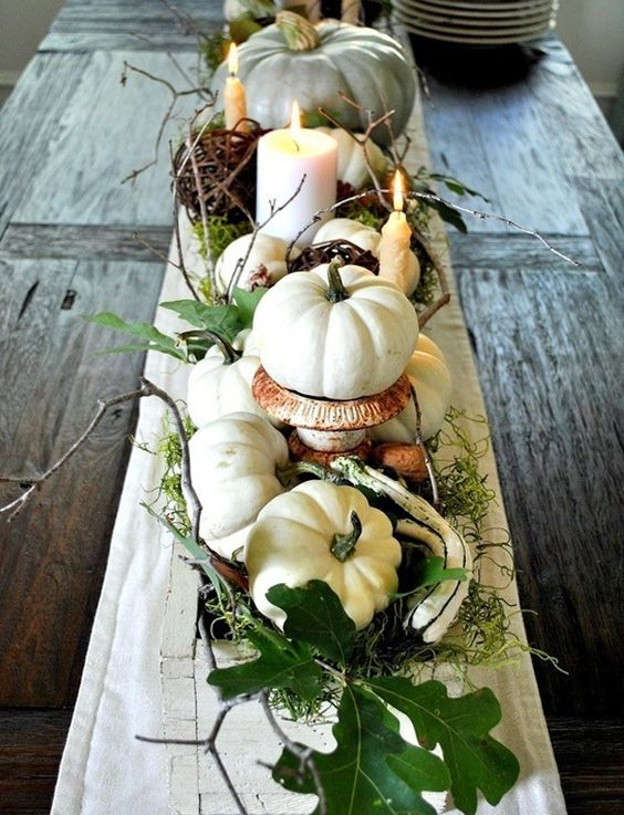 Podzimní inspirace: Využijte dýně k vytvoření krásných dekorací na stůl