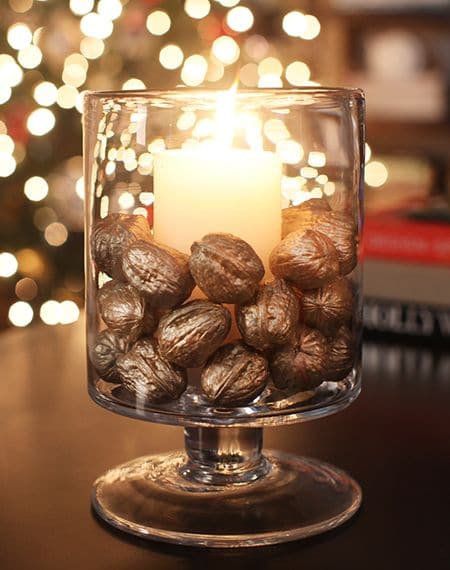 Nevyhazujte ořechové skořápky: 31+ překrásných dekorací z ořechů a ořechových skořápek na podzimní měsíce!