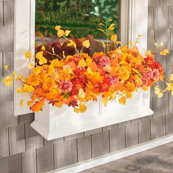Využijte květináče i v podzimním období – překrásné dekorace