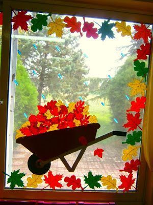 Tohle si Vaše děti zamilují: 25+ úžasných inspirací na podzimní vyzdobení oken + šablony