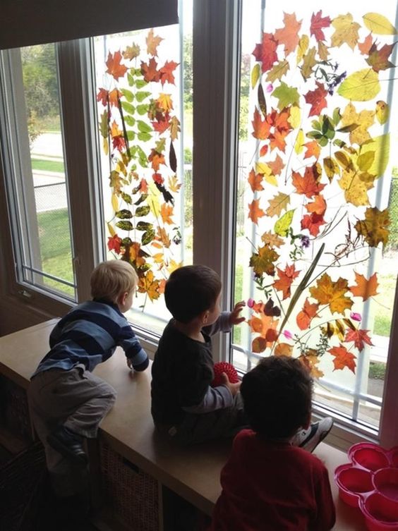 Tohle si Vaše děti zamilují – Podzimní výzdoba oken + šablony