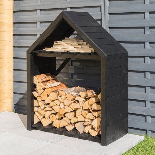 Venkovní nápady plné chytrých a kreativních způsobů skladování palivového dřeva!