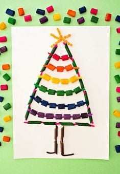 Inspirace na zábavné vánoční tvoření pro děti z těstovin!