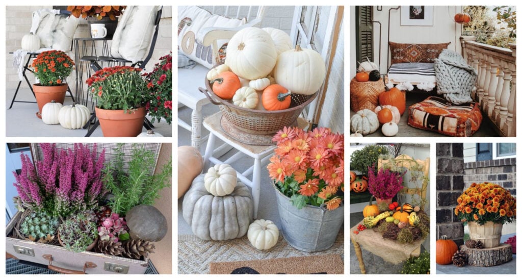 20+ překrásných dekorací na podzimní terasu a balkón: Krásné inspirace, které si zamilujete!