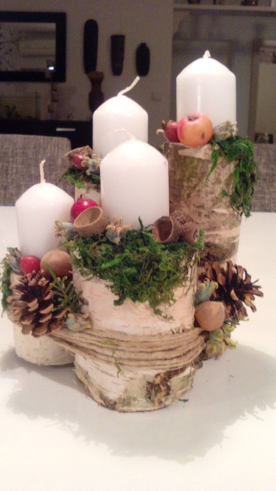 Vytvořte si letos netradiční adventní věnec: 30+ překrásných inspirací na vánoční stůl!