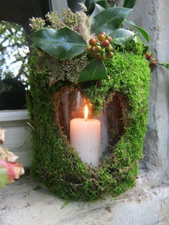 Inspirace na podzimní svícny vytvořené z přírodního materiálu: Nápady, které rozzáří Vaší domácnost!
