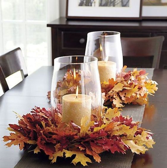 Vytvořte si krásný podzimní svícen z přírodního materiálu – téměř zadarmo!