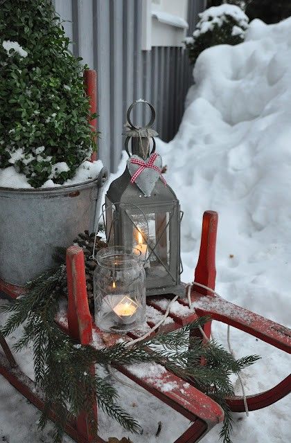 Krásné zimní dekorace, které budou zdobit Vaše vchodové dveře – Inspirujte se
