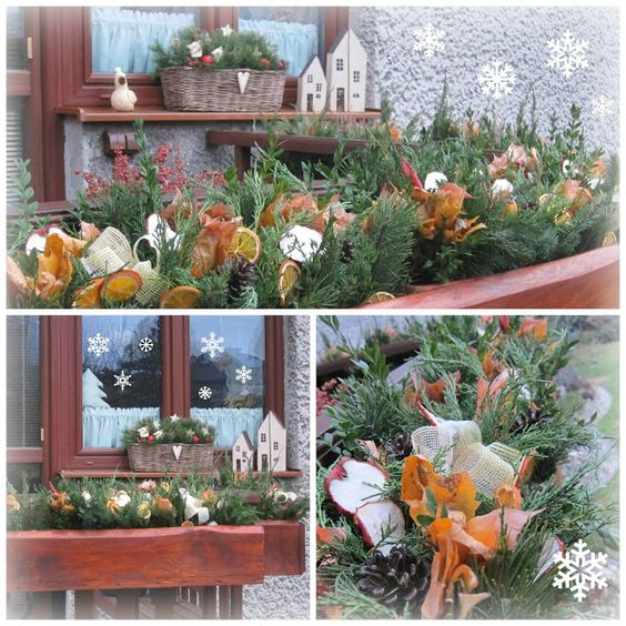 Truhlíky a květináče na zimu neuklízejte: 25+ krásných nápadů na parapety, balkóny a terasy!