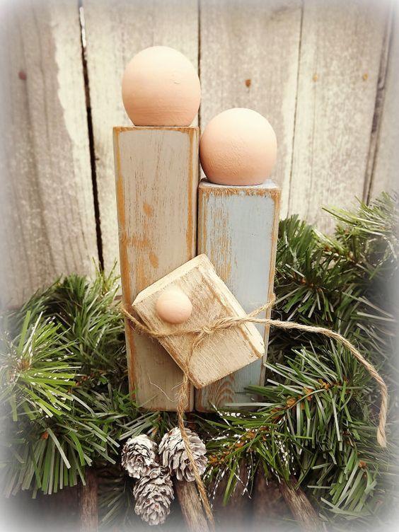 Krásné nápady na kreativní provedení vánočních betlémků, které si můžete doma vyrobit!