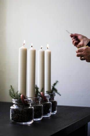 Připravte se včas na první adventní neděli! Originální svíčkové dekorace