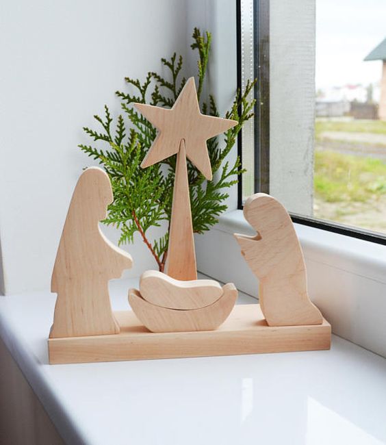 Krásné nápady na kreativní provedení vánočních betlémků, které si můžete doma vyrobit!