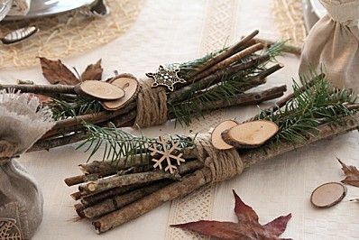 Originální adventní dekorace: Využijte drobné větve a klacíky!