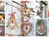 20+ vánočních inspirací z březové kůry a dřeva: Překrásné přírodní nápady