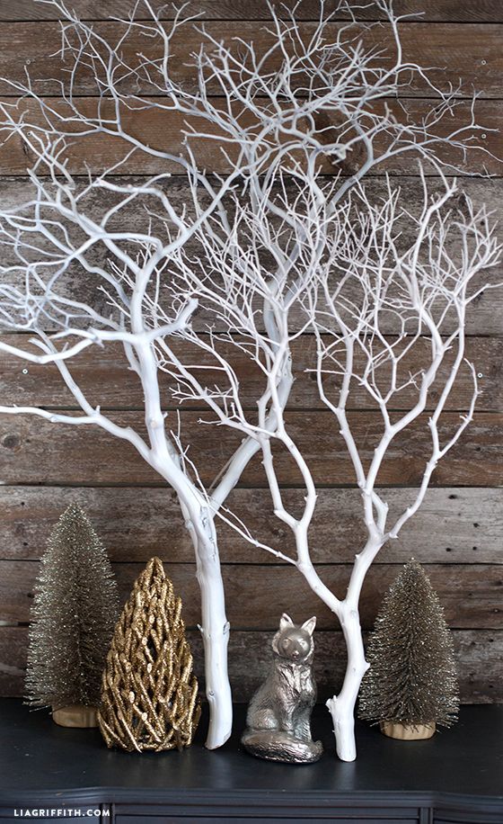 Vánoční dekorace laděné do bílé barvy: 25+ inspirací do domácnosti