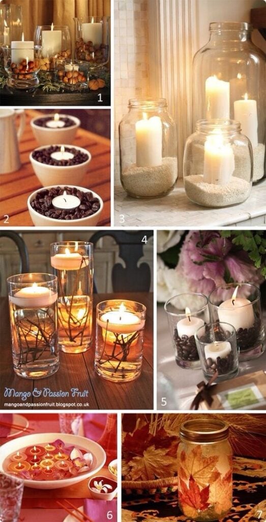 Proměňte obyčejnou svíčku v krásnou zimní dekoraci – inspirujte se!