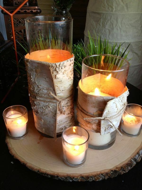 Proměňte obyčejnou svíčku v krásnou zimní dekoraci – inspirujte se!
