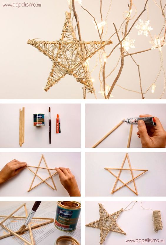 Inspirace na překrásné, vánoční tvoření: Využijte papír, provázek a karton!