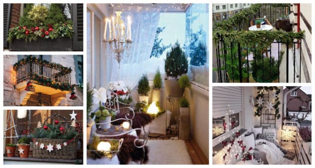Inspirace jak vyzdobit balkon a parapety. Zdroj: Pinterest