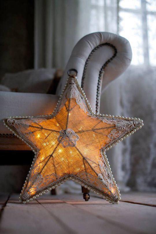 Vytvořte si krásné dekorace ve tvaru hvězdy – 25+ inspirací