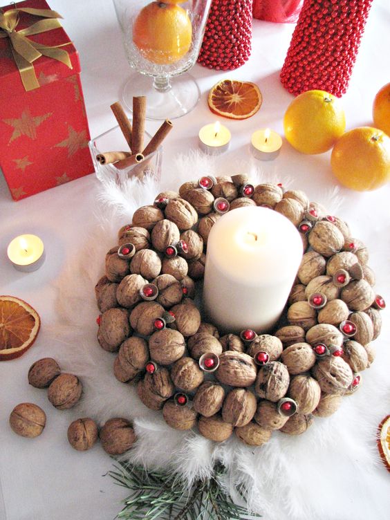 Nevyhazujte ořechové skořápky: Krásné dekorace na zimní období!