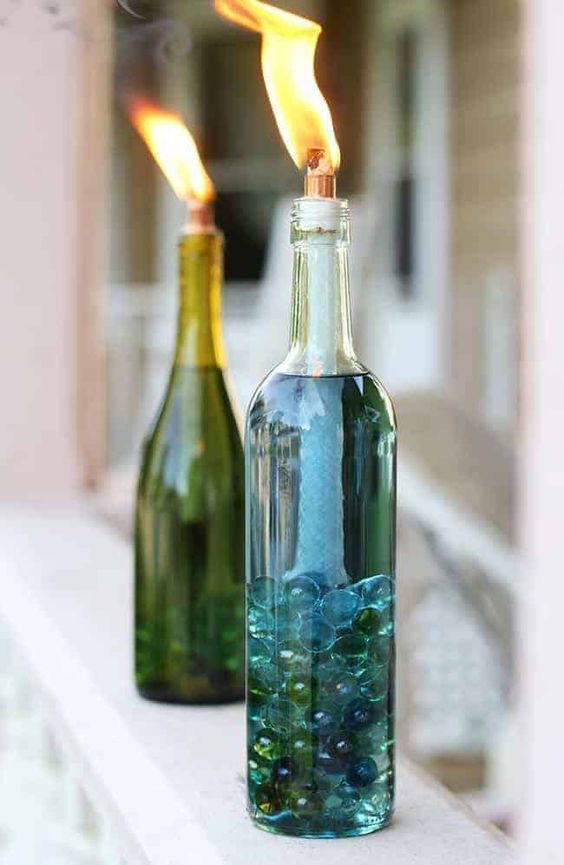 20+ originálních nápadů z obyčejné skleněné flašky – Inspirujte se!