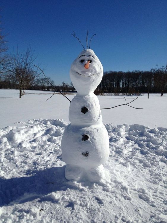 Postavte si jednoho z těchto originálních sněhuláků – Prima inspirace
