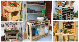 Inspirace z dřevěných palet: Vytvořte si úžasný zahradní stůl pro pořádek a pohodlí na zahradě